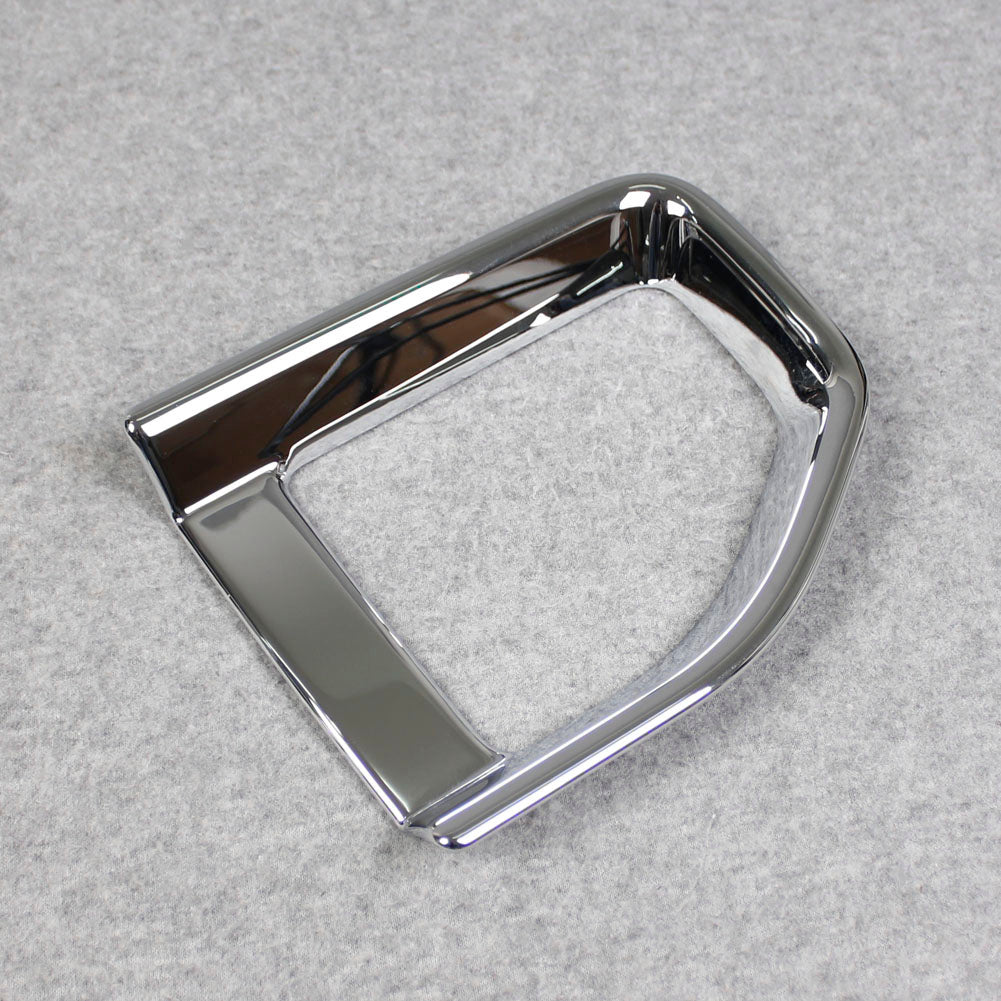 Fit For Jeep 2018 2019 2020 2021 2022 Wrangler Chrome Rear Fog Light Lamp Cover Trims