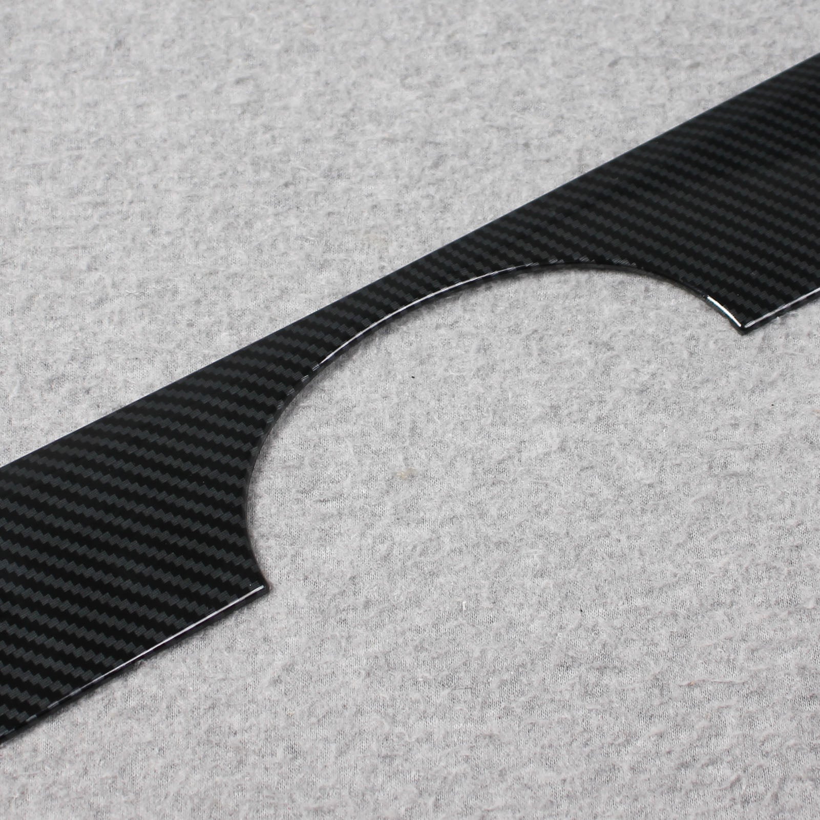 Fit For Toyota New Highlander 2020 2021 2022 2023 2024 Rear Trunk Lid Tail Gate Bottom Cover Trim Carbon Fiber Pattern