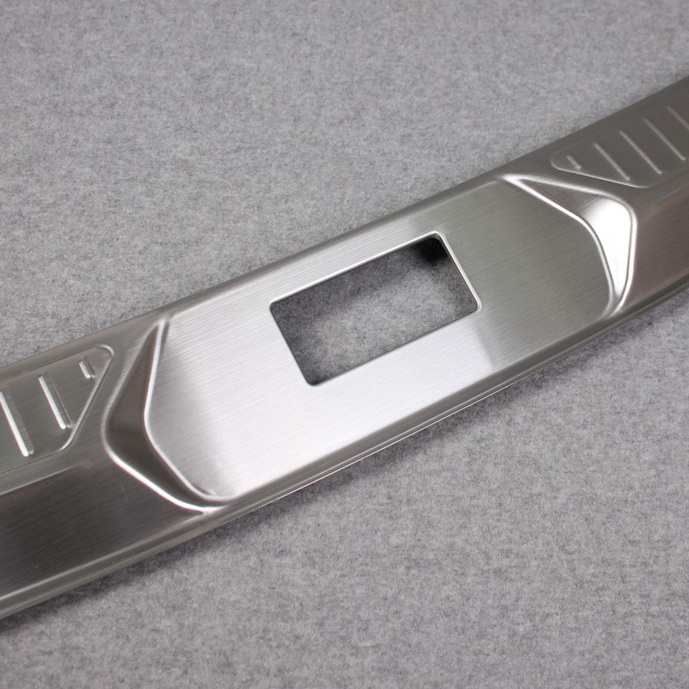 Fit for Ford New Explorer 2020 2021 Rear Interior Bumper Sill Plate Guard Cover Trim Stainless Steel