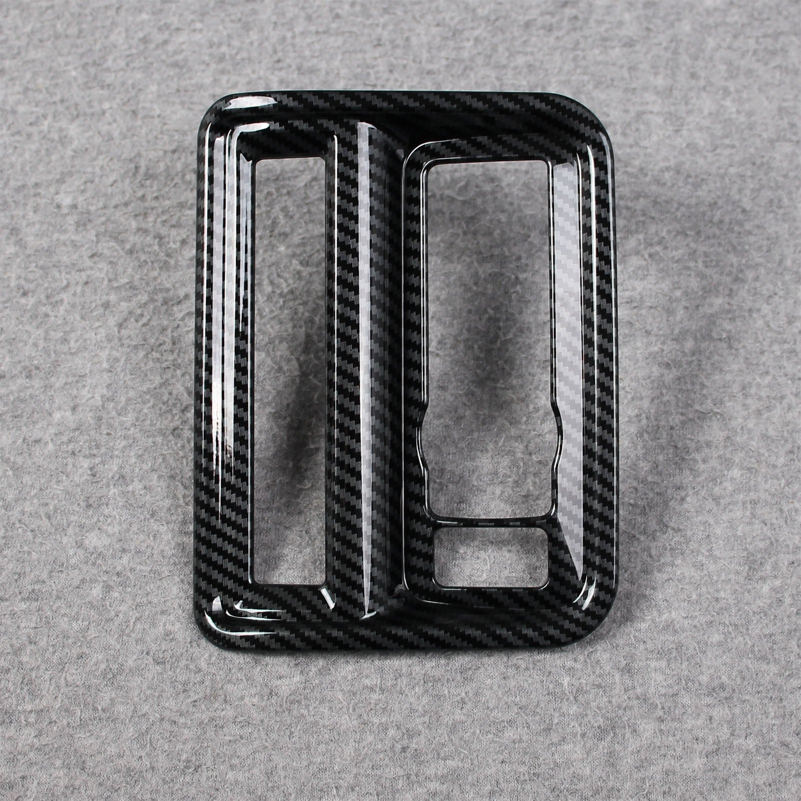 Fit for Ford F-150 2021 2022 2023 F150 Interior Headlight Lamp Switch Control Cover Trim Carbon Fiber Pattern