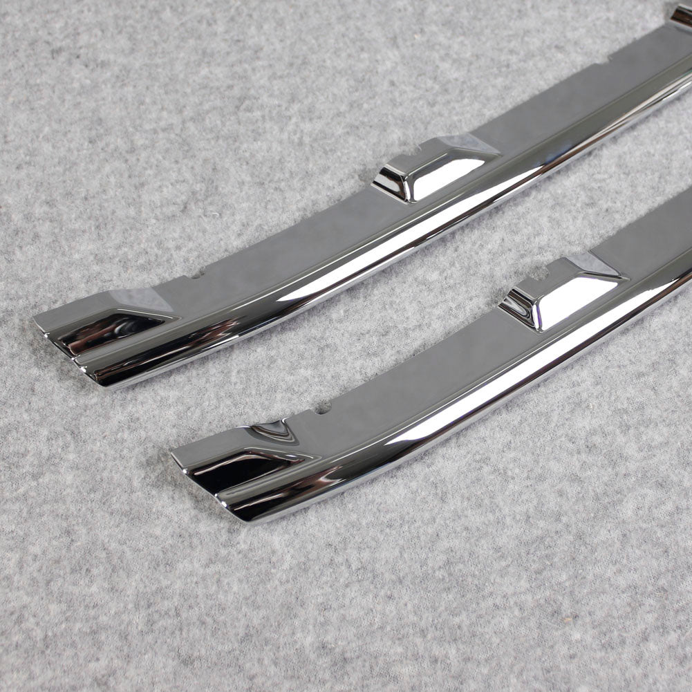 Fit for Subaru Forester 2019 2020 2021 Front Grill Grille Cover Trim Chrome