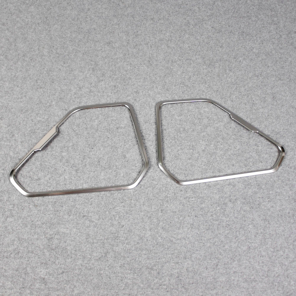 Fit for Toyota New RAV4 2019 2020 2021 Door Speaker Sound Panel Cover Trims Stainless Steel