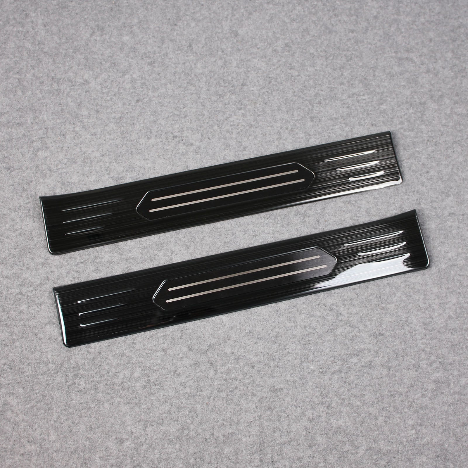 Fit for Nissan Rogue 2021 Door Sill Scuff Plate Guard Cover Trims Stainless Steel