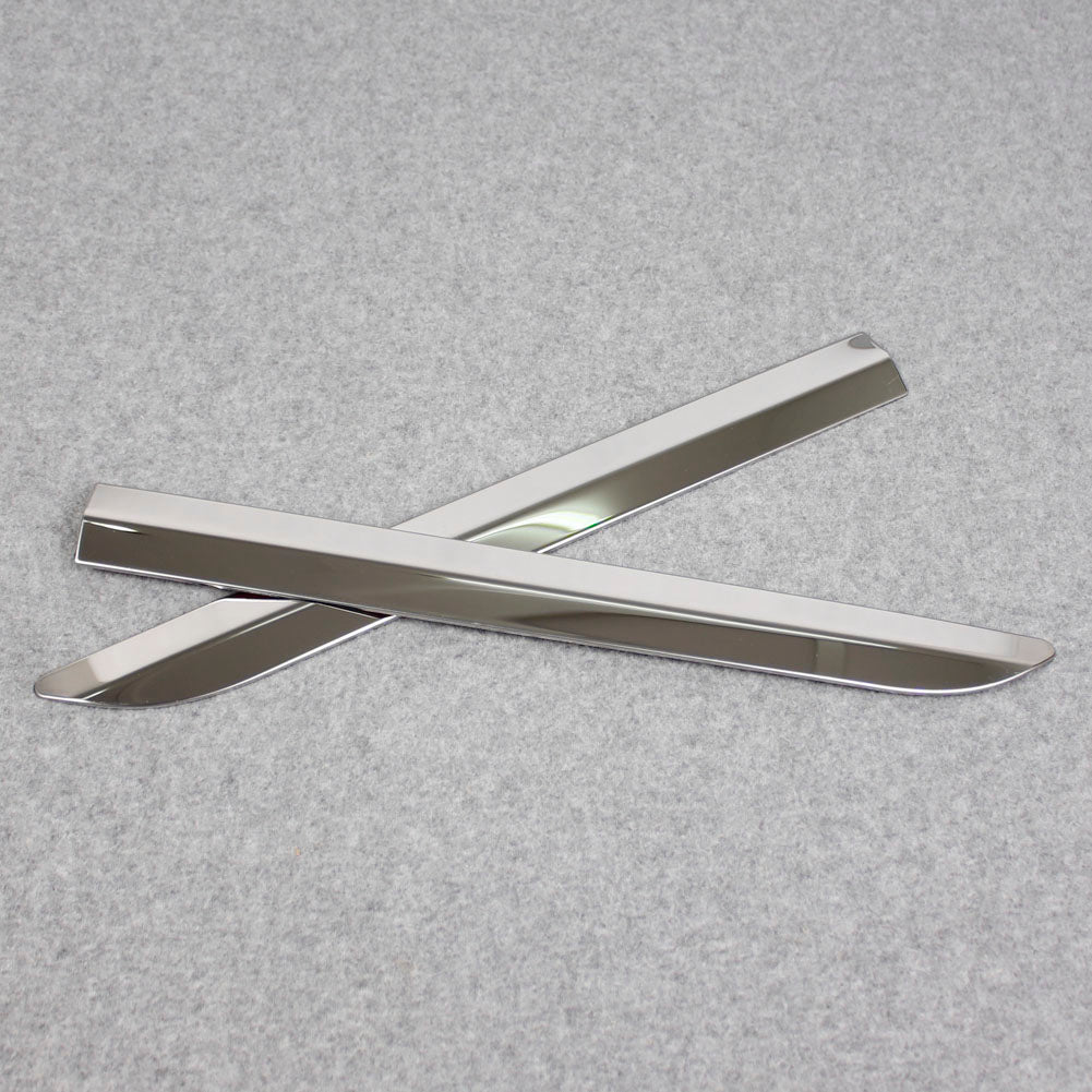 Fit for Subaru Forester 2019 2020 2021 Bumper Corner Edge Protection Cover Trim Stainless Steel