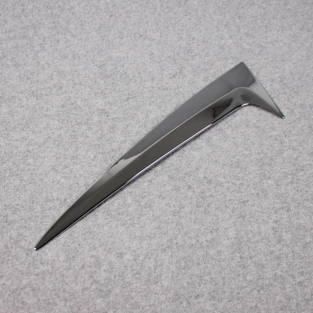 Fit for Toyota 2021 2022 Sienna Chrome Rear Spoiler Wing Side Beveled Window Cover Trims