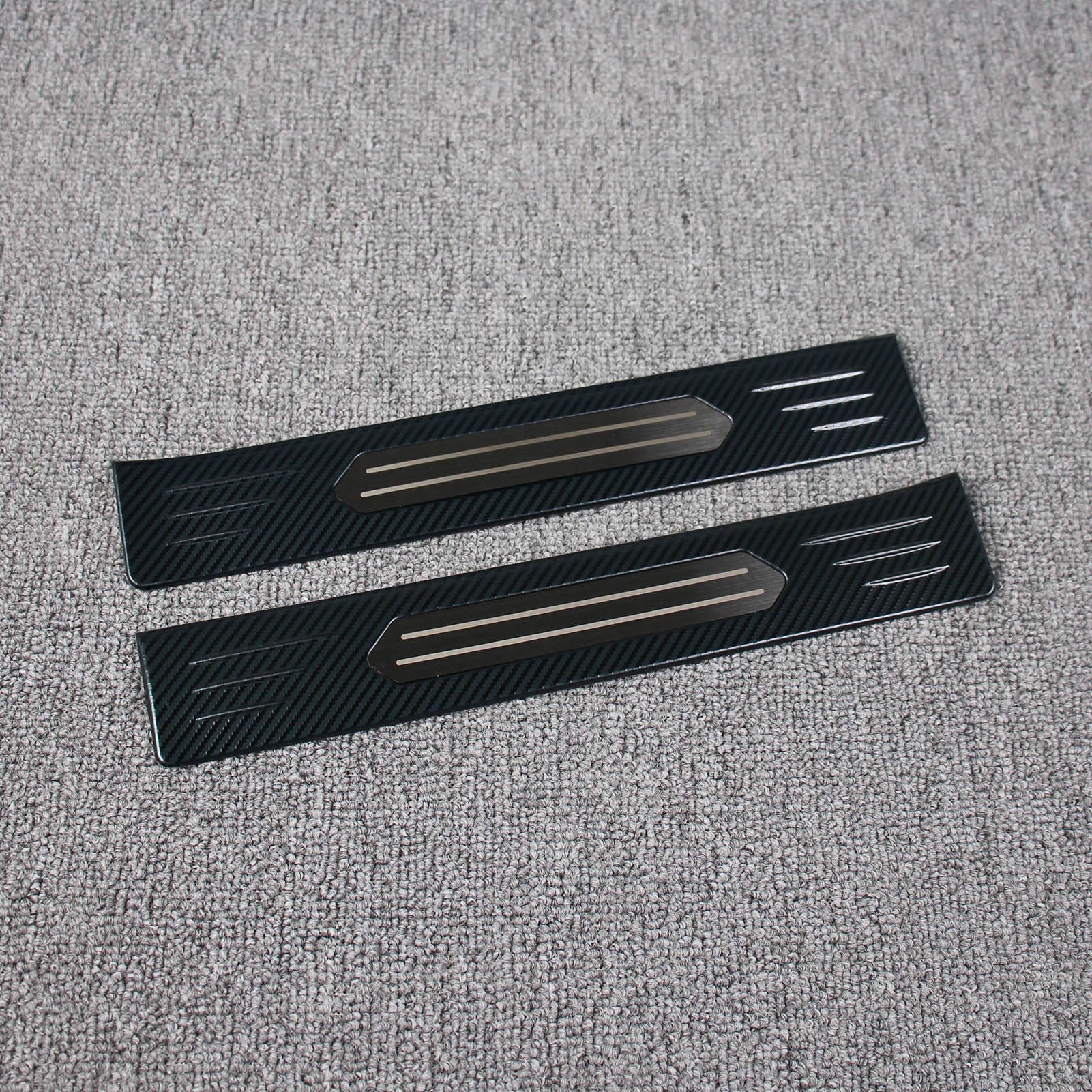 Fit for Nissan Rogue 2021 2022 Door Sill Scuff Plate Guard Cover Trims Stainless Steel