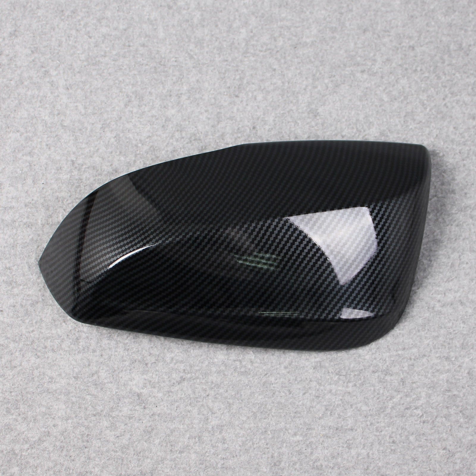 Fit For Toyota New Highlander 2020 2021 2022 Rear View Mirror Guard Cover Trims Carbon Fiber Pattern