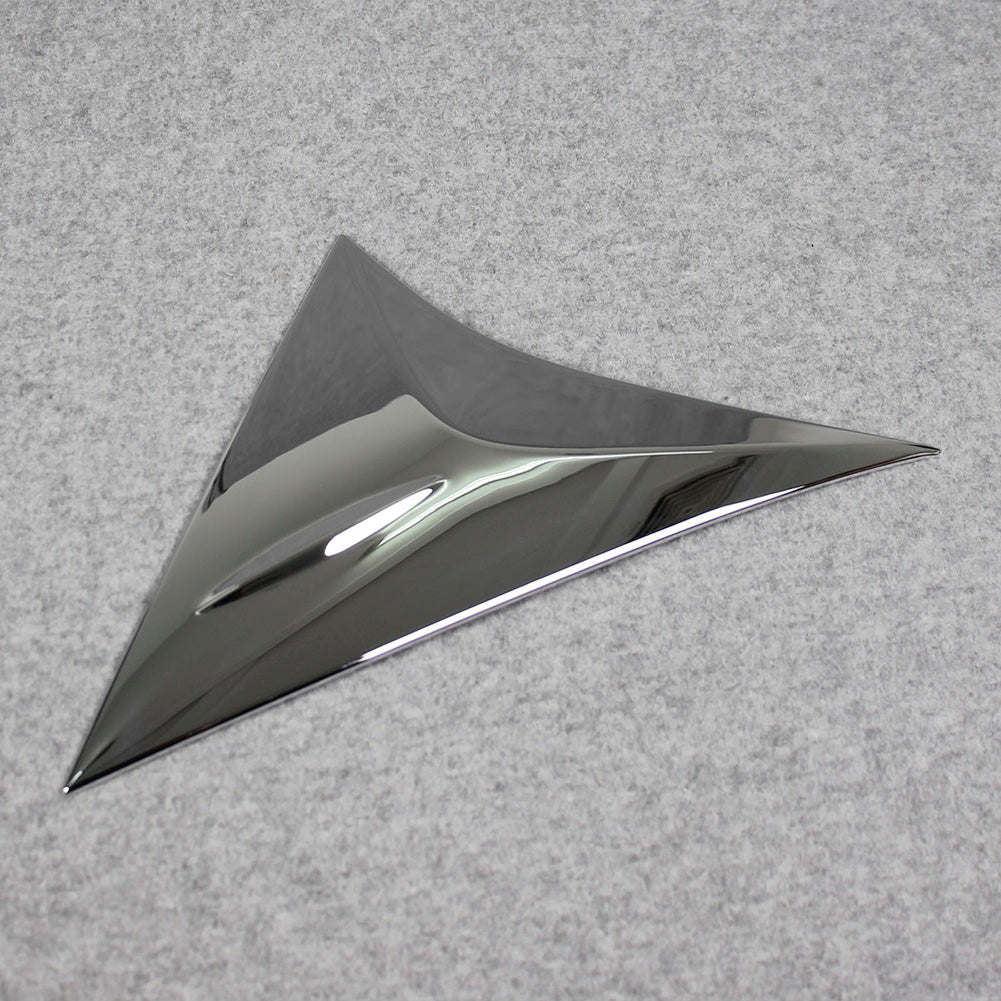 Fit for Toyota VENZA 2021 2022 2023 2024 Chrome Rear Spoiler Wing Side Beveled Window Cover Trims