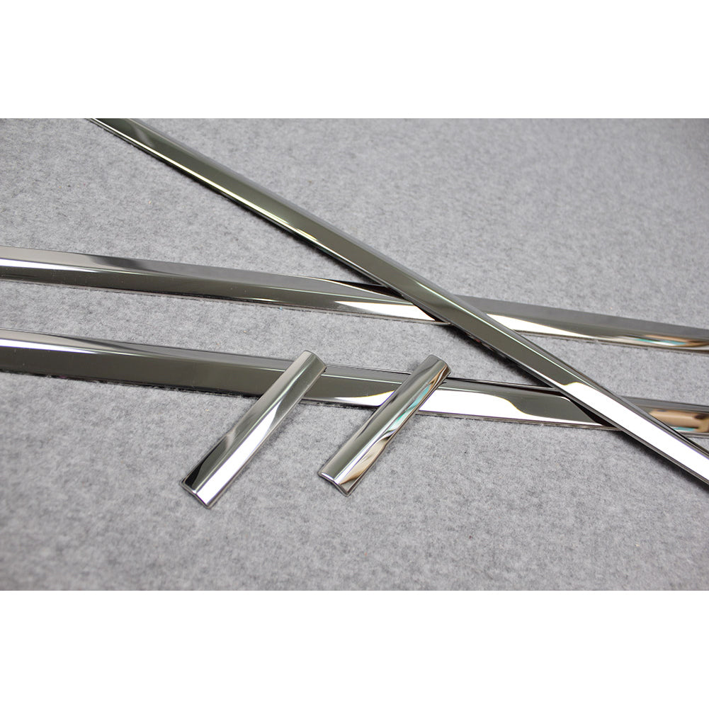 Fit For Mazda 2017 2018 2019 2020 2021 2022 CX-5 CX5 Body Side Door Moulding Overlay Cover Trims Stainless Steel -8PCS