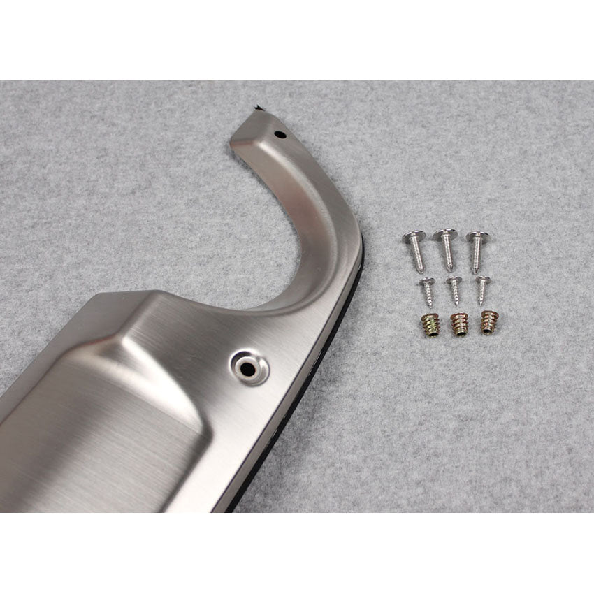 Fit for Mazda CX-3 2016 2017 2018 2019 Rear Bumper Tailgate Trunk Lid Moulding Guard Trim Stainless Steel