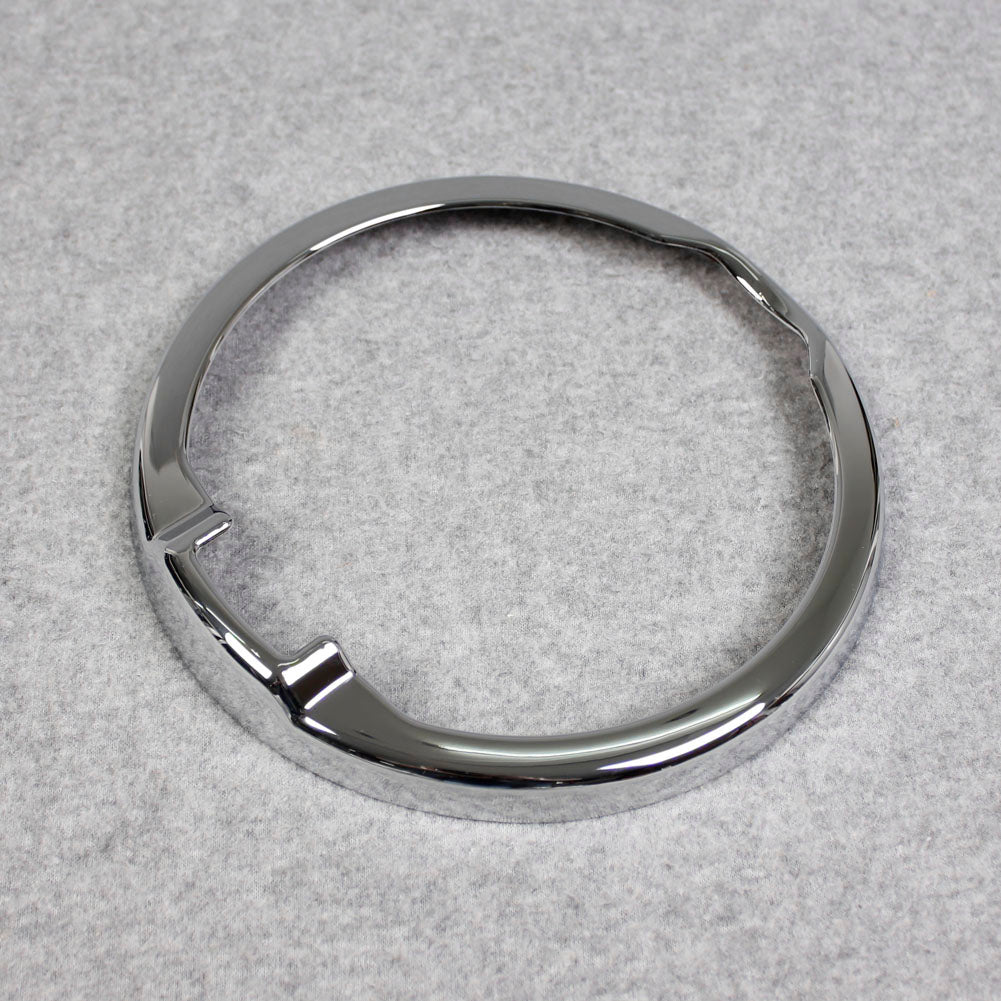 Fit For Jeep Wrangler 2018 2019 2020 2021 2022 Fuel Gas Door Tap Tank Cover Trim Chrome