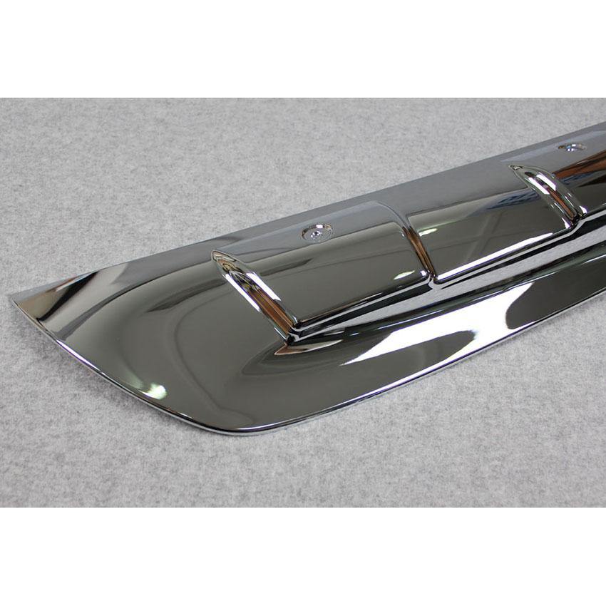 Fit for Honda 2017 2018 2019 CR-V CRV Chrome Rear Bumper Trunk Lid Moulding Guard Cover Trim ABS - beautost