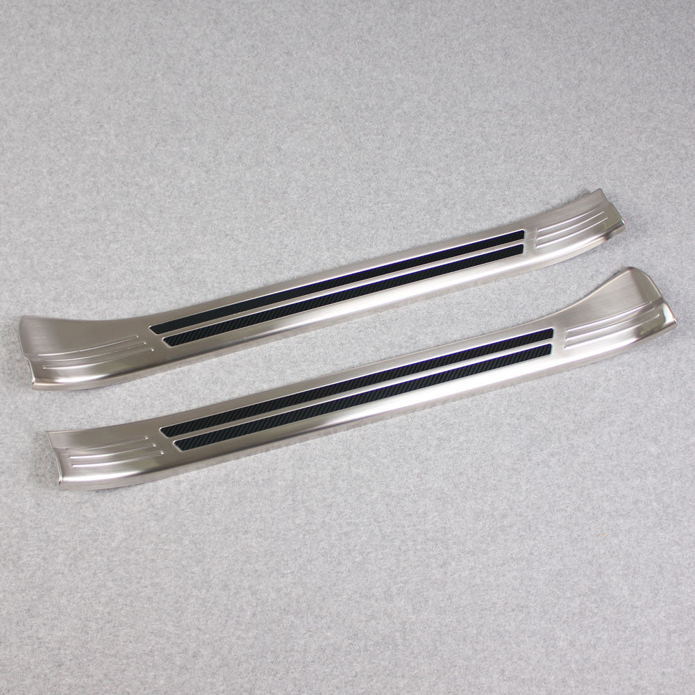 Fit for Subaru Forester 2019 2020 2021 2022 Door Sill Scuff Plate Guard Cover Trims Stainless Inside Door