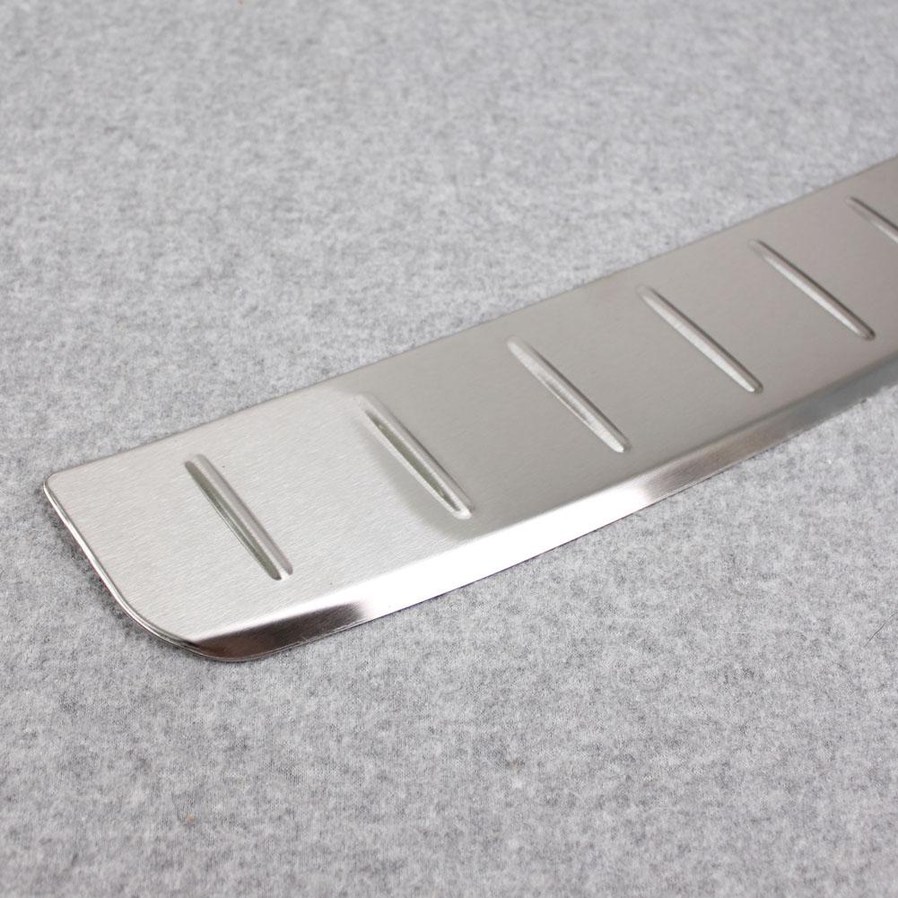 Fit for BMW New X3 Sport 2018 2019 2020 2021 Rear Outside Bumper Sill Plate Guard Cover Trim Stainless