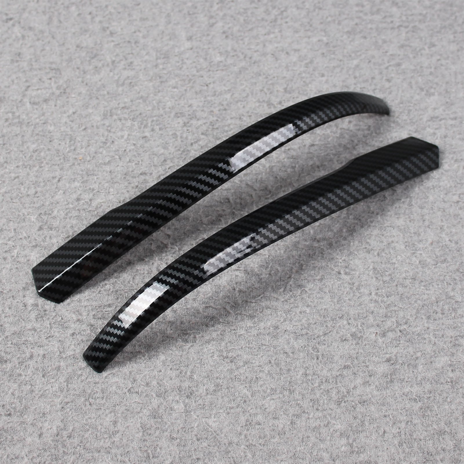 For Toyota Sienna 2021 2022 Rear View Mirror Guard Cover Trims Carbon Fiber Pattern