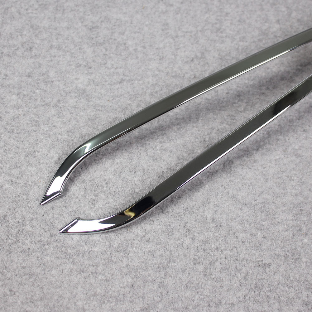 Fit for Mazda CX-30 CX30 2020 2021 2022 Front Fog Light Lamp Cover Bezel Trims Chrome