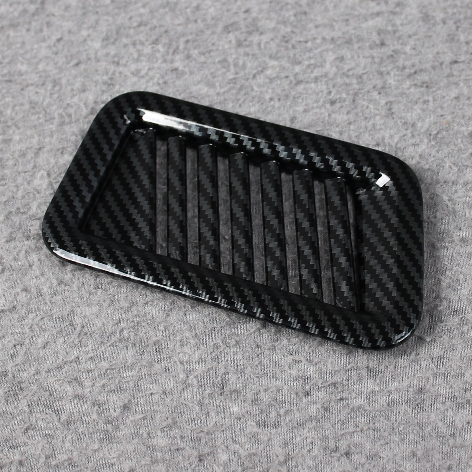 Fit for Ford F-150 2021 2022 2023 F150 Interior Front side Air Condition Vent Outlet Cover Trims Carbon Fiber Pattern