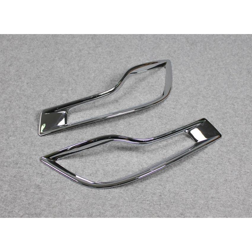 Fit for Honda 2017 2018 2019 CR-V CRV Chrome Rear Fog Light Lamp Cover Trim - beautost