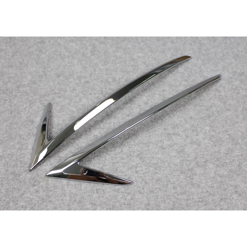 Fit for Mazda 2017 2018 2019 2020 2021 CX-5 CX5 Chrome Rear Fog Light Lamp Cover Trim