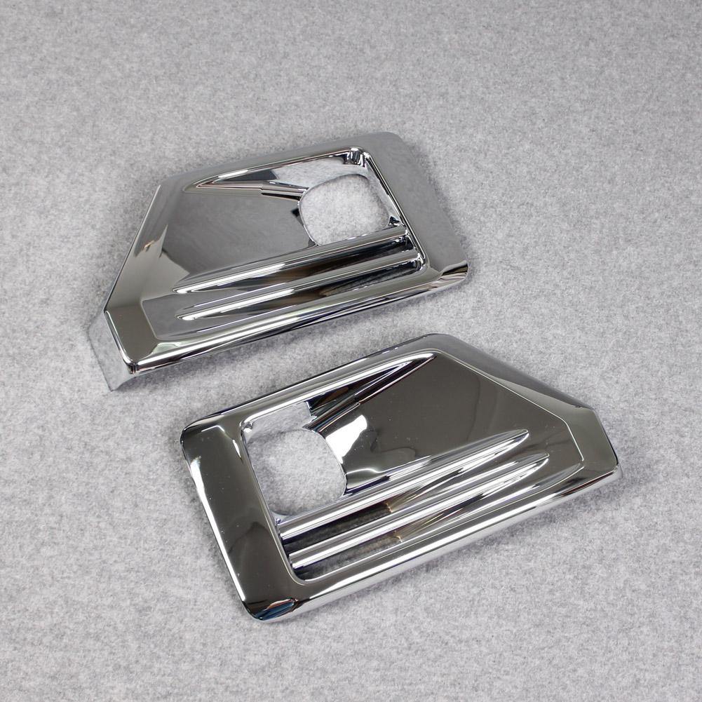 Fit for Toyota New RAV4 2019 2020 2021 2022 Adventure Model Chrome Front Fog Light Lamp Cover Trim - beautost