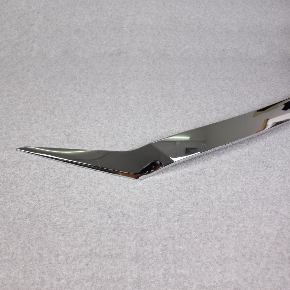 Fit For Mazda CX-9 CX9 2017 2018 2019 2020 2021 2022 Chrome Front Hood Grill Cover Bonnet Trim