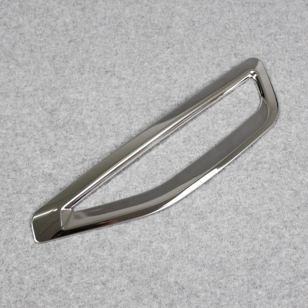 Fit for BMW 2019 2020 2021 New X5 G05 Front Side Fender Vents Air Outlet Cover Trims Stainless Steel