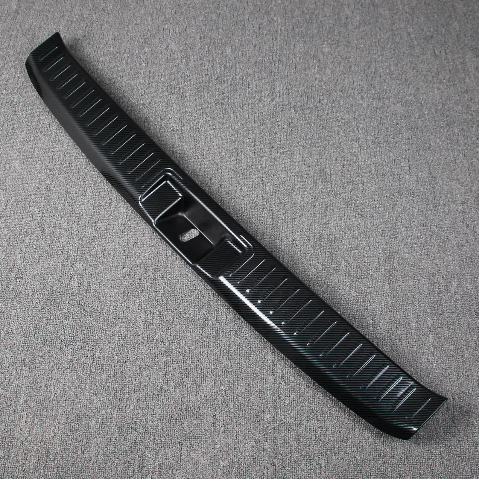 Fit for Toyota New Highlander 2020 2021 2022 Rear Inside Bumper Sill Plate Guard Cover Trim Stainless Steel