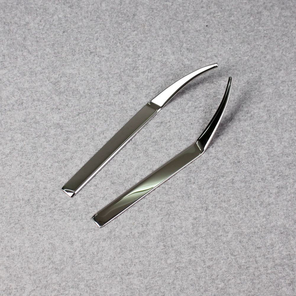 Fit for Toyota New RAV4 2019 2020 2021 2022 Windshield Side Beveled Window Cover Trim Stainless Steel