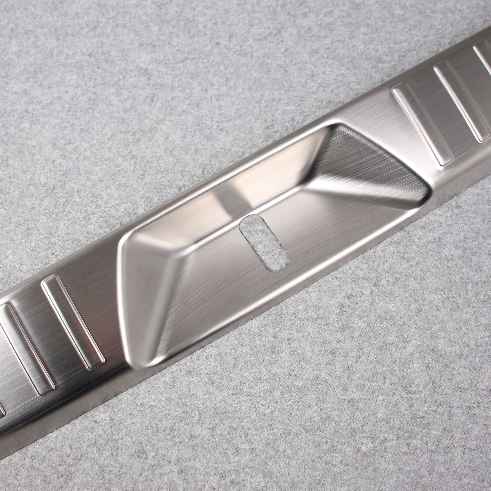 Fit for Toyota 2021 2022 Sienna Rear Inside Bumper Sill Plate Guard Cover Trim Stainless Steel (Black)