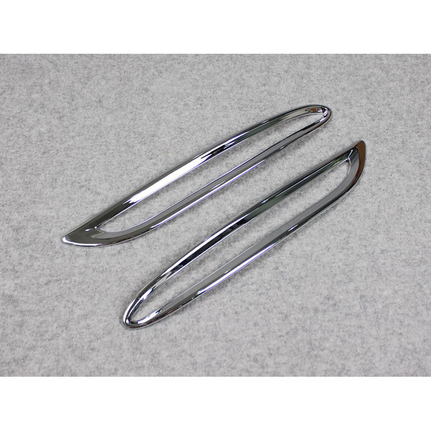 Fit for Mercedes-Benz New E-Class W213 E300 Sedan Sport 2017 2018 2019 2020 Chrome Rear Fog Light Lamp Cover Trim