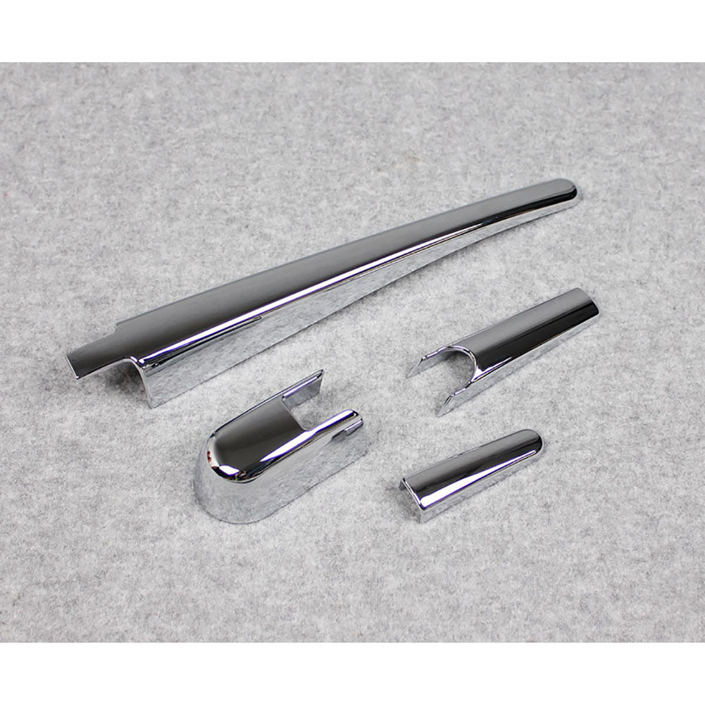 Fit for Nissan Murano 2015 2016 2017 2018 2019 Chrome Rear Window Rain Wiper Nozzel Cover Trim ABS