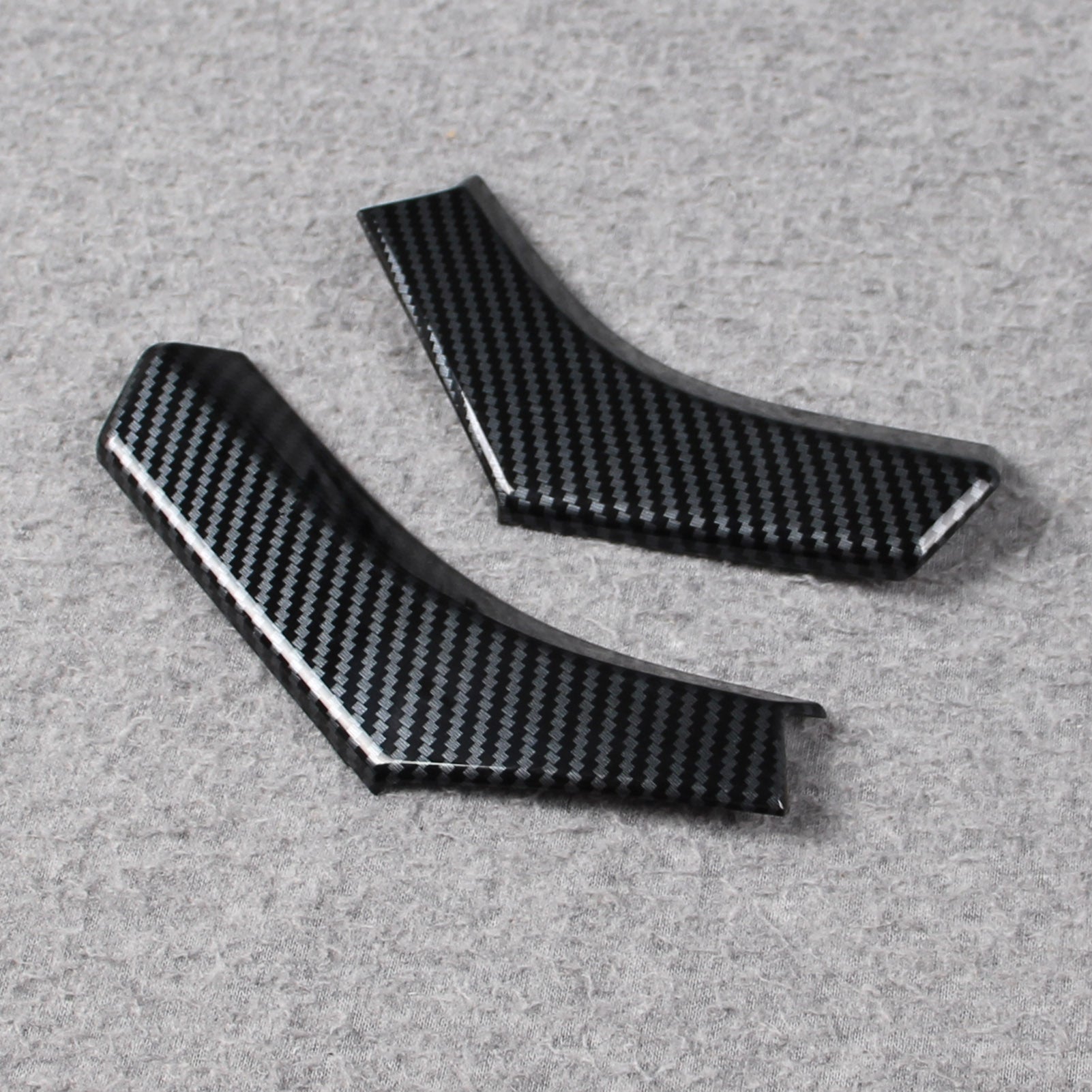 For Toyota Sienna 2021 2022 2023 Rear View Mirror Guard Cover Trims Carbon Fiber Pattern