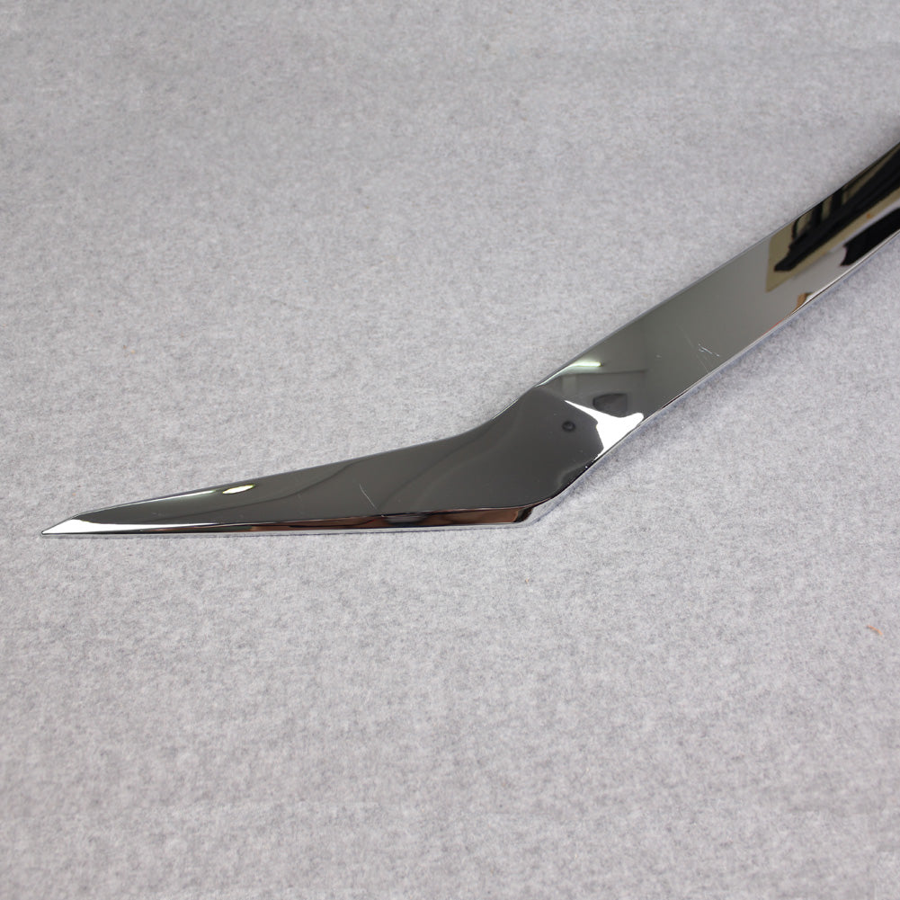 Fit For Mazda CX-9 CX9 2017 2018 2019 2020 2021 2022 Chrome Front Hood Grill Cover Bonnet Trim