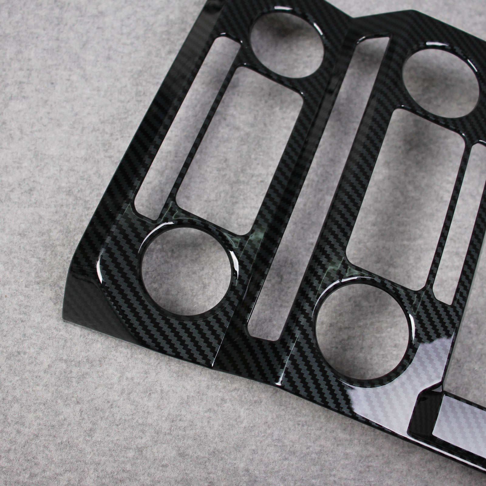 For Ford F-150 Raptor/Limited/XLT/Lariat/King Ranch/Platinum 2015 2016 2017 2018 2019 2020 Interior Front Center Console Air Vent Panel Cover Trims