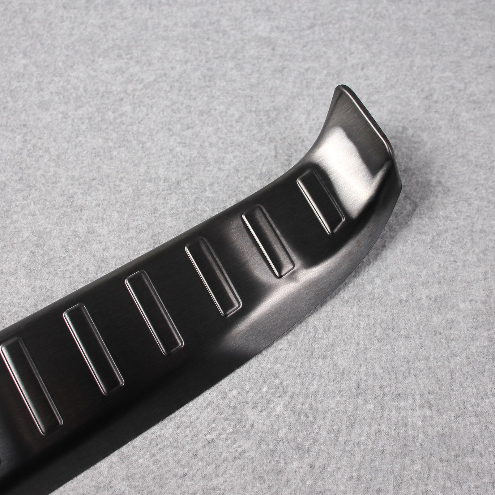 Fit for Toyota 2021 2022 Sienna Rear Inside Bumper Sill Plate Guard Cover Trim Stainless Steel (Black)