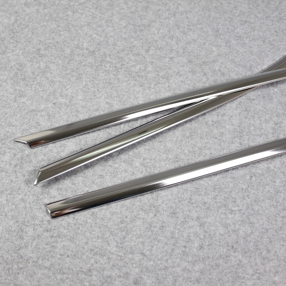 Fit for Toyota New RAV4 2019 2020 2021 2022 Lower Windows Frame Sill Molding Cover Trims Stainless Steel - beautost