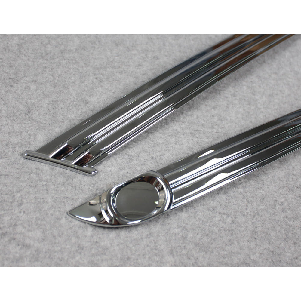 Fit For Mazda 2017 2018 2019 2020 2021 CX-5 CX5 Sport/Touring Model Chrome Front Fog Light Lamp Cover Bezel Trim (Just fit No fog light Model)