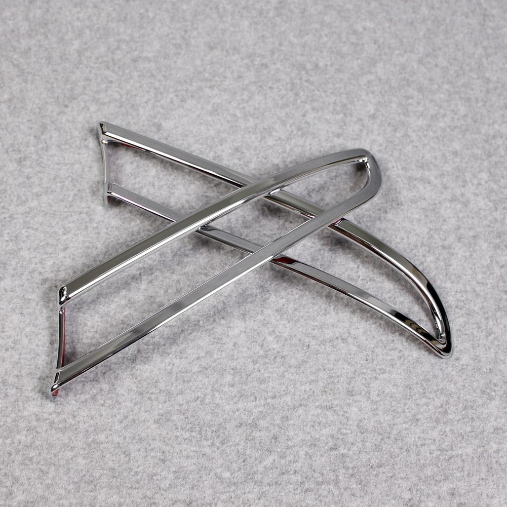 Fit for BMW New X3 Sport 2018 2019 2020 2021 Chrome Rear Fog Light Lamp Cover Trims