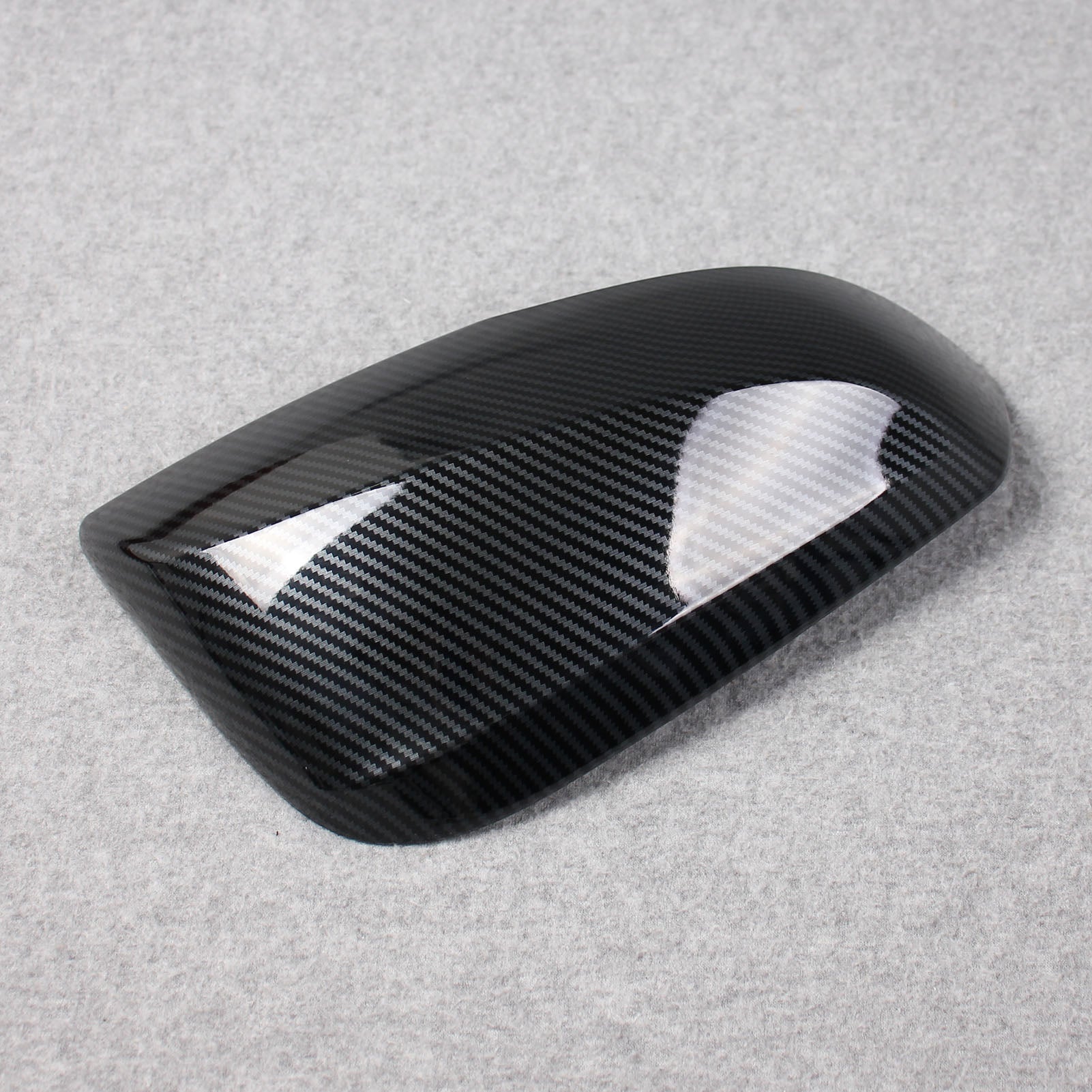 Fit For Toyota New Highlander 2020 2021 2022 Rear View Mirror Guard Cover Trims Carbon Fiber Pattern