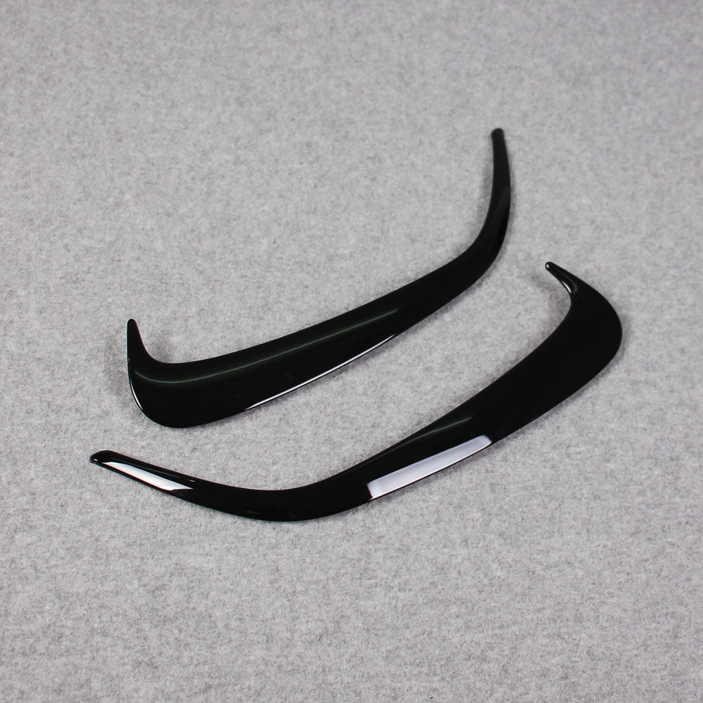 Fit for Mercedes-Benz GLE 350 450 W167 2020 2021 Front+Rear Side Fender Vent Air Outlet Fog light Bezel Cover Trims Black