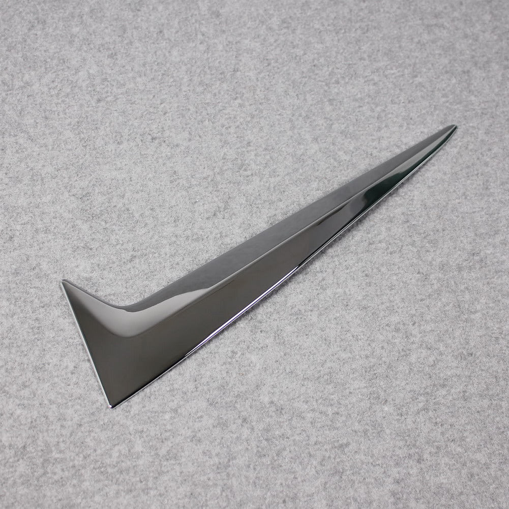 Fit for Toyota 2021 2022 Sienna Chrome Rear Spoiler Wing Side Beveled Window Cover Trims