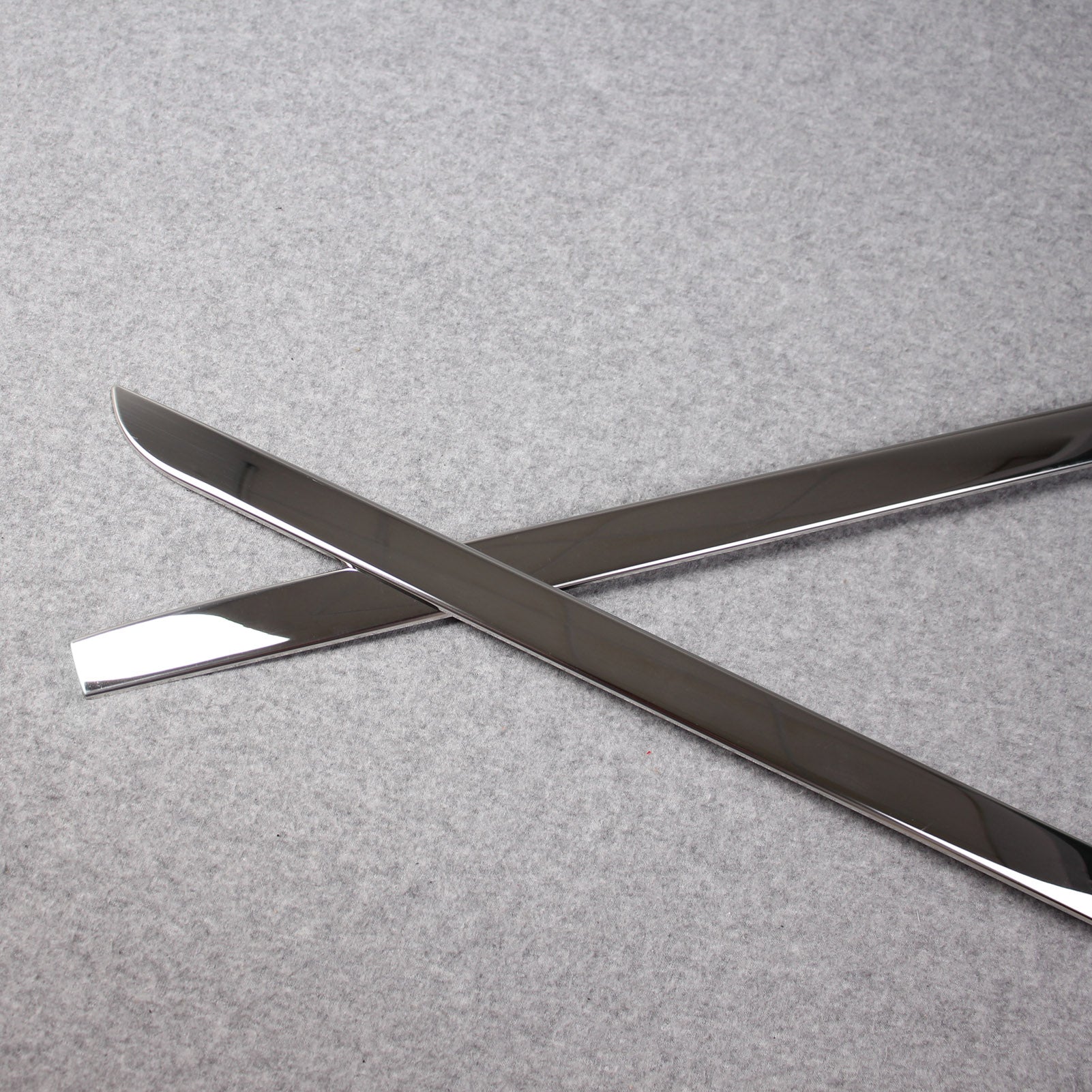 Fit for Toyota Highlander 2020 2021 2022 Windshield Side Beveled Window Cover Trim Stainless Steel