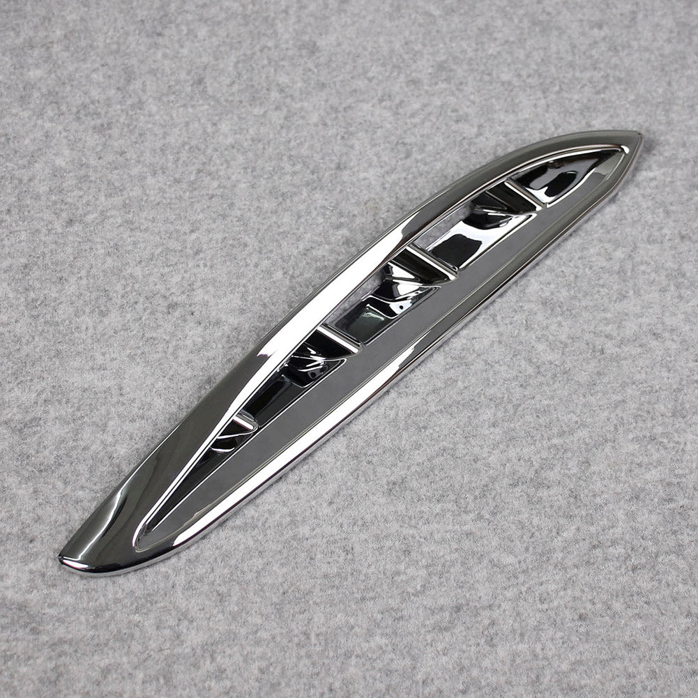 Fit for Toyota VENZA 2021 Chrome Front Corner Mesh Grill Molding Cover Trims