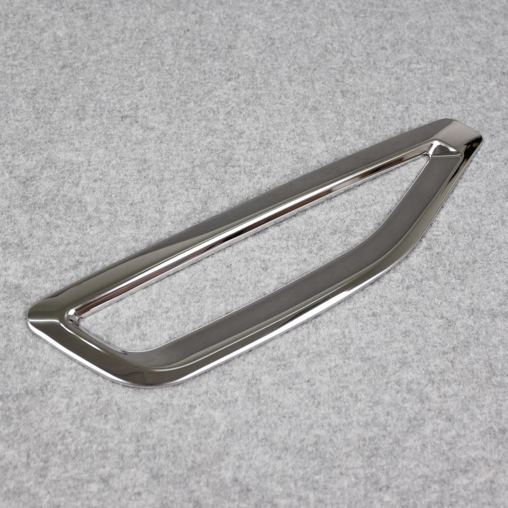 Fit for BMW 2019 2020 2021 New X5 G05 Front Side Fender Vents Air Outlet Cover Trims Stainless Steel