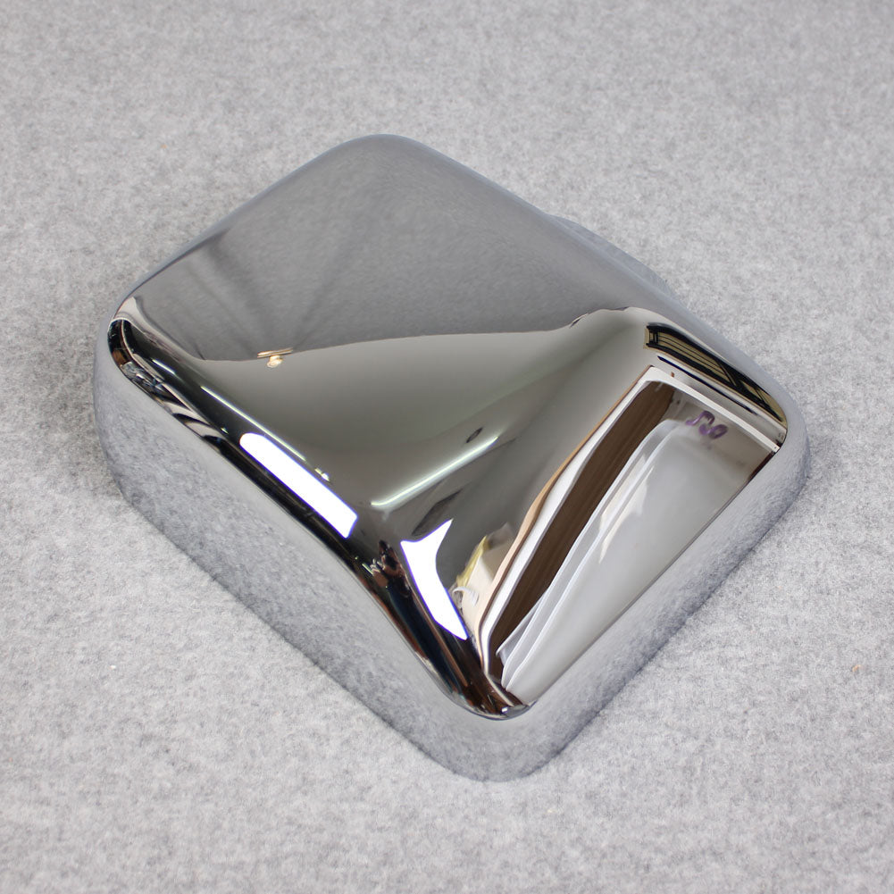 Fit For Jeep Wrangler 2018 2019 2020 2021 2022 Chrome Rear View Mirror Side Molding Cover Trim