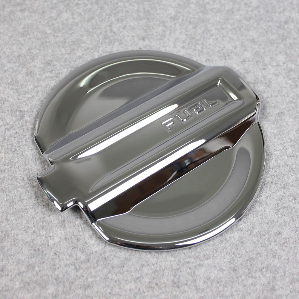 Fit For Jeep Wrangler 2018 2019 2020 2021 2022 Fuel Gas Door Tap Tank Cover Trim Chrome