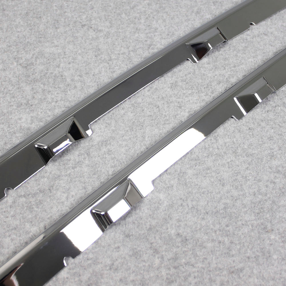 Fit for Subaru Forester 2019 2020 2021 Front Grill Grille Cover Trim Chrome