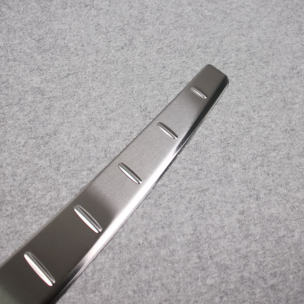  Fit for Toyota 2021 2022 Sienna Rear Outside Bumper Sill Plate Guard Cover Trim Stainless Steel