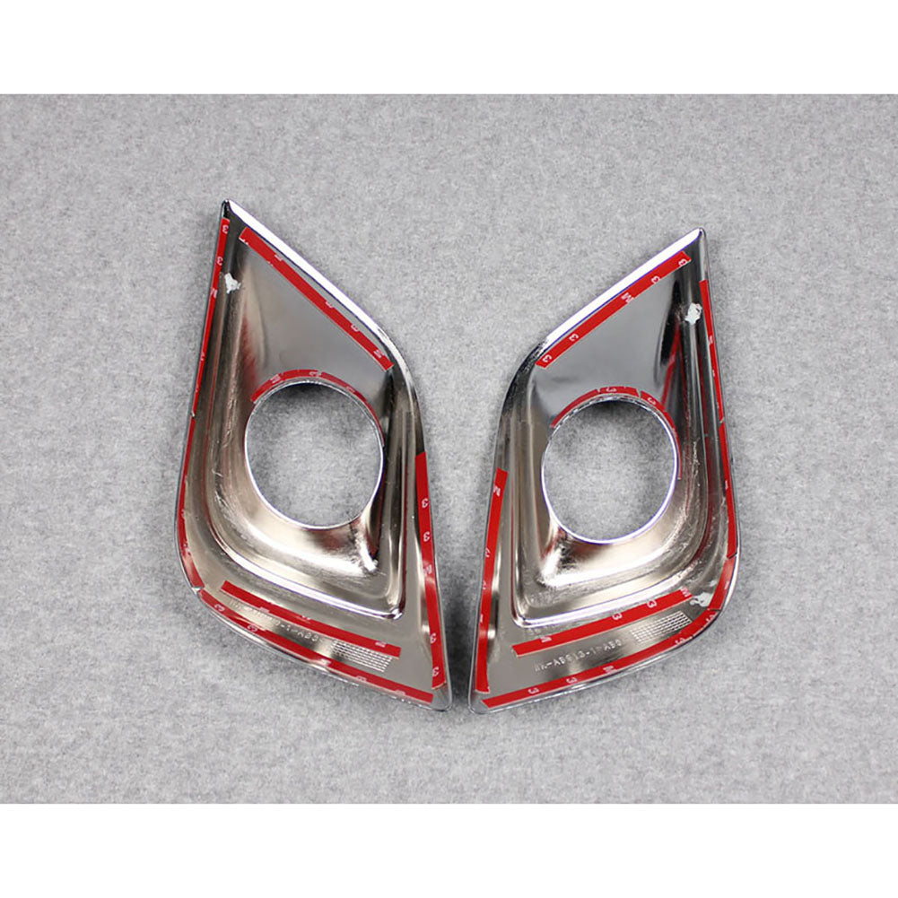 Fit for Nissan Murano 2015 2016 2017 2018 Chrome Car Front Fog Light Lamp Cover Trim Trims ABS