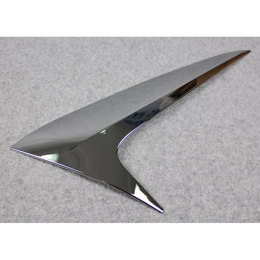 Fit For Mazda 2017 2018 2019 2020 2021 CX-9 CX9 Chrome Rear Spoiler Wing Side Beveled Window Cover Trims